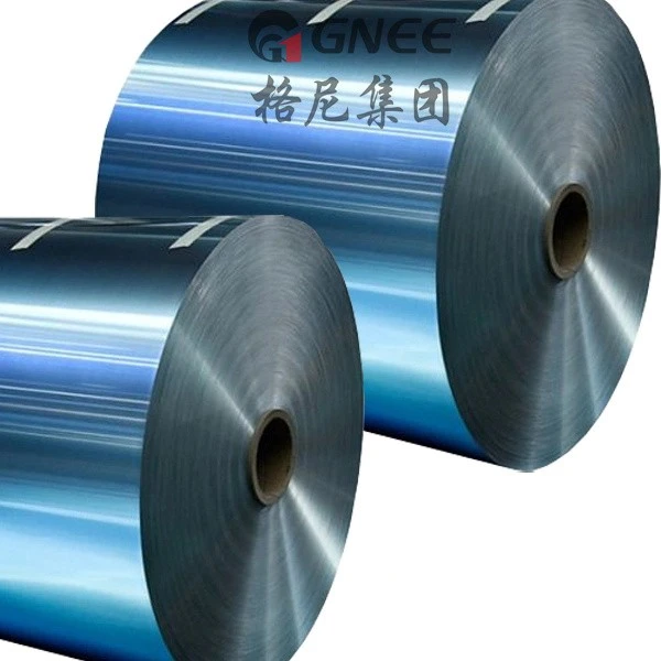 Feuille d'aluminium à haute perméabilité magnétique