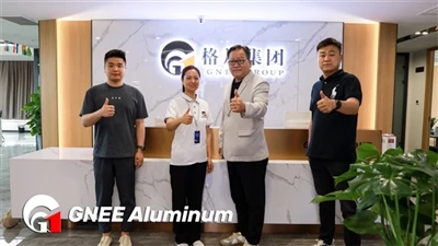 GNEE présente ses produits en aluminium aux clients coréens